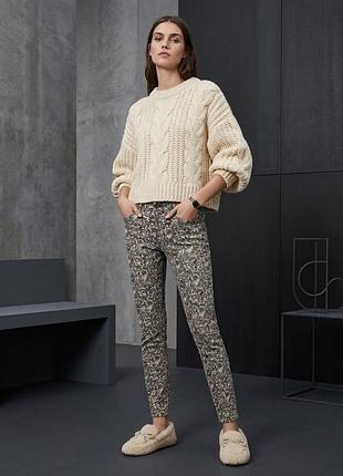 Брюки скінні в принт від the kooples _#455