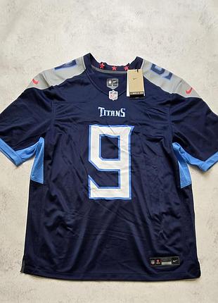 Американський футбол nike tennessee titans steve mcnair #9 nfl jersey