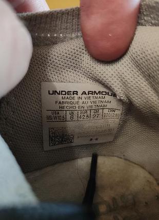 Кросівки under armour phantom storm 3 сірі 26 см 5