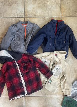 Куртки демісезонні для хлопчика h&m та polo ralph lauren