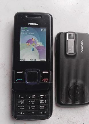Мобільний телефон nokia 7100 слайдер чорний