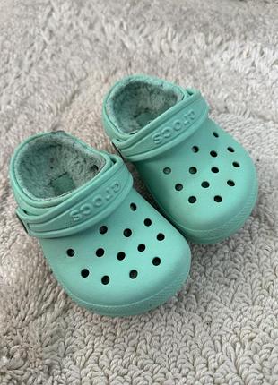 Crocs на хутрі