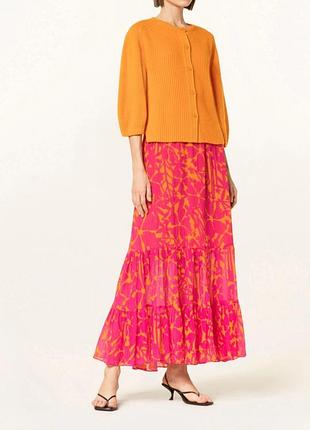 Роскошная шелковая макси-юбка iris von arnim (silk-cotton maxi skirt)