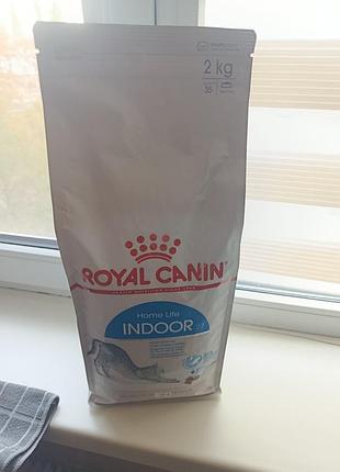 Сухий корм для котів royal canin indoor 2 кг