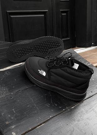 👟 дутики черевики the north face nse chukka boots black / наложка bs👟
