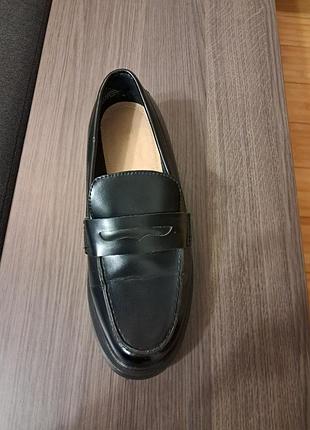 Лофери жіночі h&m чорні на платформі 2