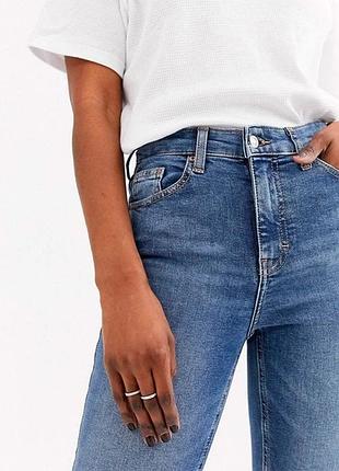 Джинси скінні topshop жіночі сині w30 l30
