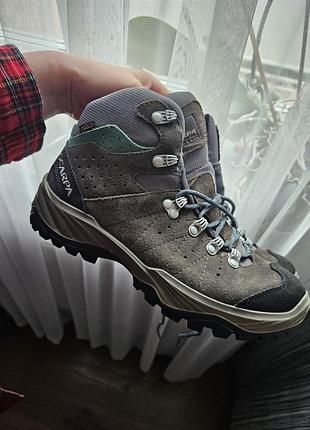 Трекінгові черевики scarpa gore-tex сірі