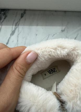 Дитячі чоботи zara бежеві нові 3