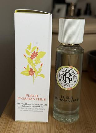 Освіжальна вода roger & gallet fleur d'osmanthus для жінок