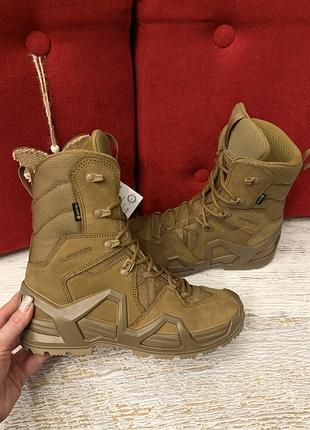Кожаные фирменные ботинки lowa gore-tex 39р.