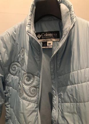 Куртка жіноча columbia блакитна розмір s