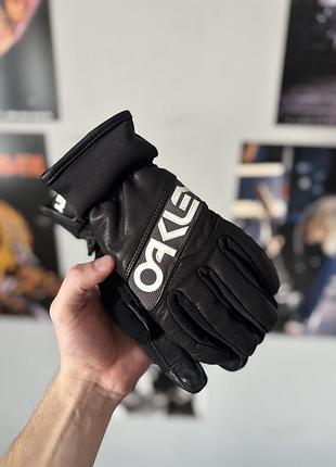 Рукавиці oakley performance fit чорні спортивні