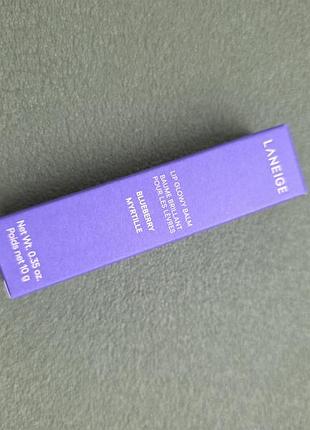 Бальзам для губ laneige lip glowy balm blueberry 10 г