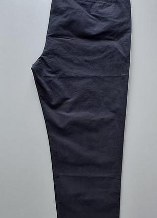 Denim co брюки чинос мужские темно синие хлопковые