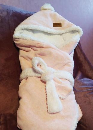 Зимний конверт для девочки