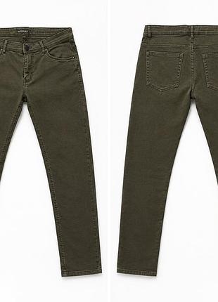 Чоловічі джинси tapered w34, коричневі