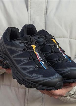 Кросівки salomon xt-6 чорні