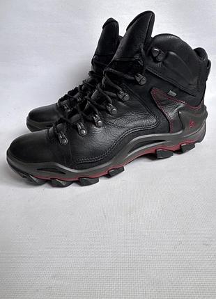 Шкіряні черевики ecco gore tex
