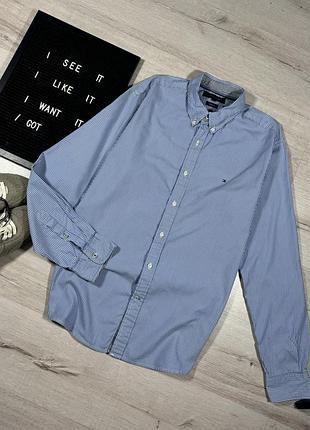 Сорочка в смужку tommy hilfiger