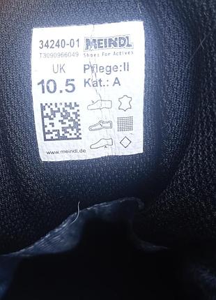 Черевики шкіряні meindl gore - tex 6