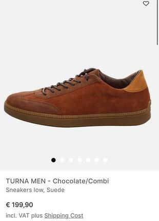 Натуральні замшеві кеди оригінальні think! turna men в кольорі chocolate/combi