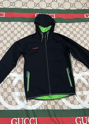 Оригінальна софтшел куртка mammut ultimate hoody gore windstopper (1010-05171)