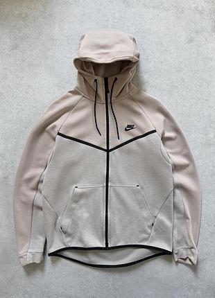 Nike tech fleece windrunner чоловіча кофта зіп худі на блискавці m оригінал