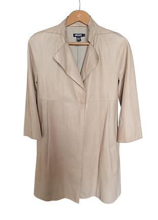 Елітний шкіряний френч dkny (donna karan new york)