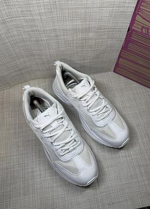 Оригинальные кожаные кроссовки puma 2
