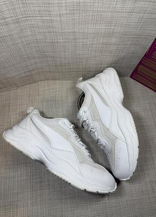 Оригинальные кожаные кроссовки puma 3