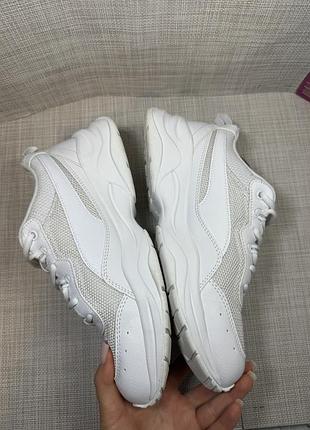 Оригинальные кожаные кроссовки puma 4