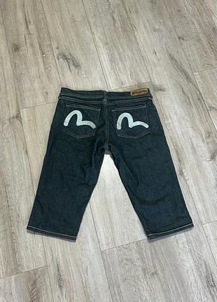 Шорти джинсові evisu сині
