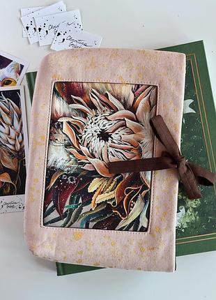 Чохол для книги « тихий сад»-авторська ілюстрація, подарункова упаковка