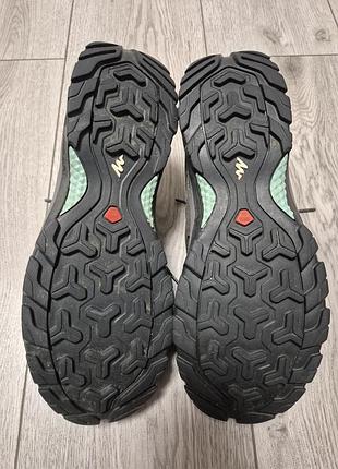 Демисезонные трекинговые ботинки quechua mh 1000 waterproof 9