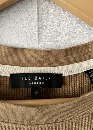 Чоловічий  котоновий лонгслів ted baker 3