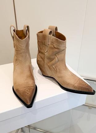 Жіночі черевики казаки maison margiela ботинки женские