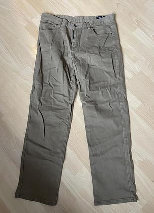 Чоловічі штани джинси denim by tu w34 l30 (колір: stone / хакі / беж)
