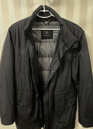 Куртка чоловіча massimo dutti чорна