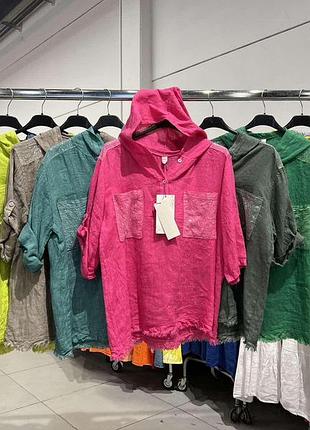 Сорочки жіночі льон