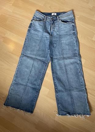 Джинси палаццо бренду kensie jeans (лінійка vintage luxe), модель "the kaya high rise wide leg ankle"