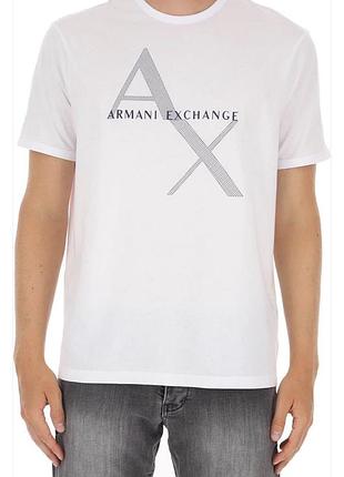 Нова футболка armani exchange xl logo tee
