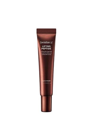 Крем-ліфтинг для шкіри навколо очей з пептидами centellian24 lifting peptide eye cream, 15 мл