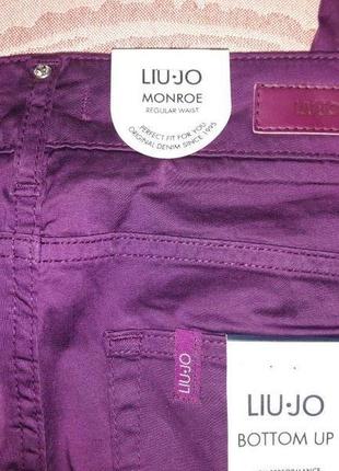 Укороченные джинсы стрейч liu jo с биркой.6 фото