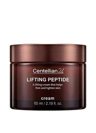 Крем-ліфтинг для обличчя з пептидами centellian24 lifting peptide cream, 65 мл