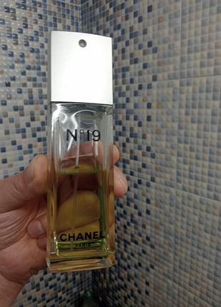 Б/в оригінал туалетна вода chanel 19, 100 мл.