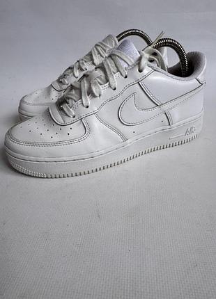 Шкіряні кросівки nike airforce