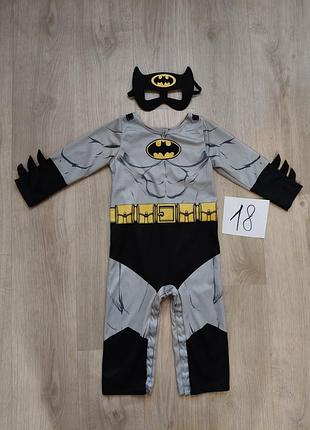Карнавальний костюм бетмена  та маскою. бетмен 92 см 98 см batman