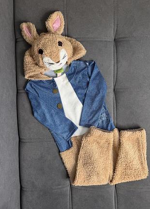 Дитячий костюм зайчика better rabbit 3–4 роки. карнавальний костюм