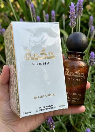 Gulf orchid hikma 110 мл парфумована вода оригінал в слюді арабські парфуми жіночі чоловічі унісекс стійкі шлейфові нішеві селективні новий подарунок